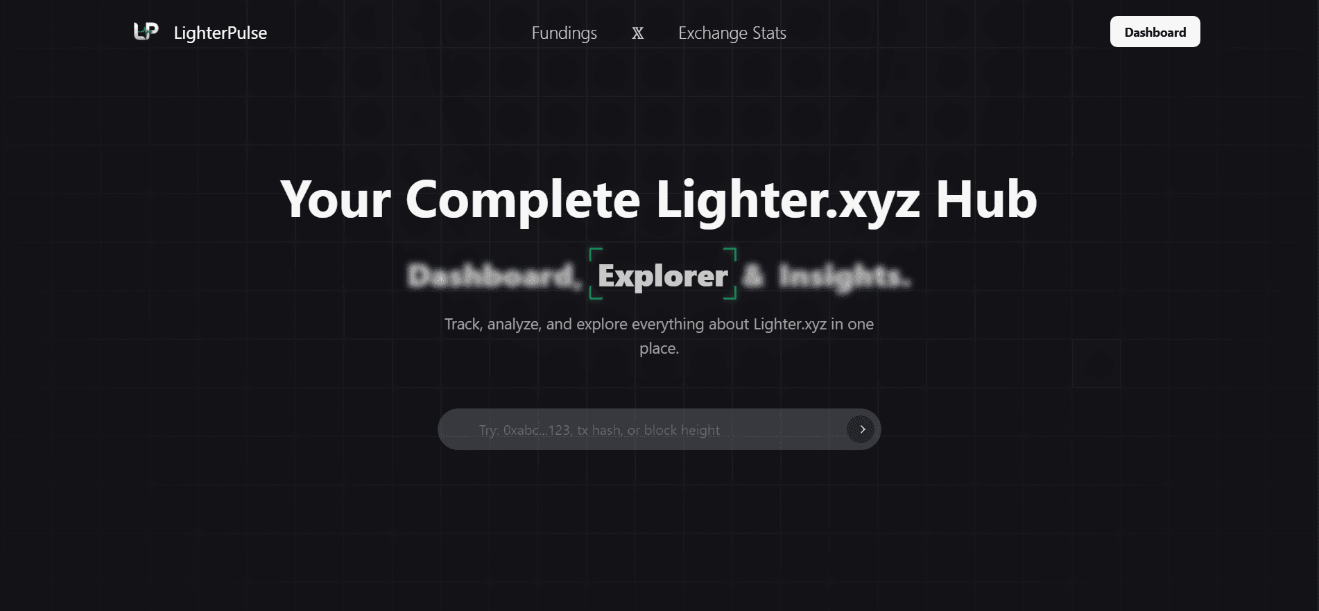 Screenshot of LighterPulse